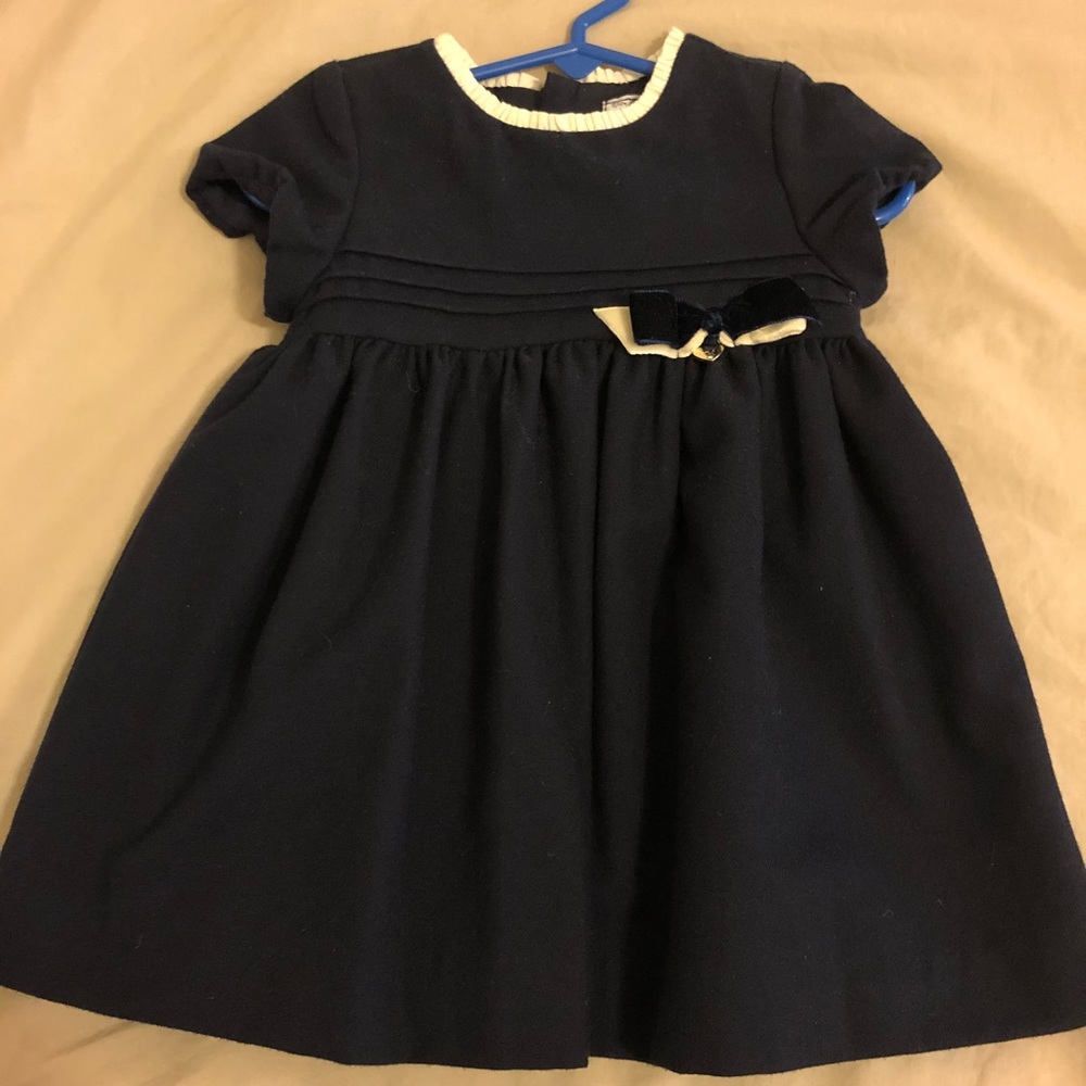 Mayoral lined baby girl dress.  Size 12mths